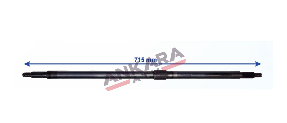 ATV AKS 150 OMİ-DORADO 715 mm BİLYA YATAĞI 25 mm 19 FREZE ÖM